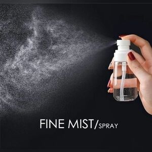 Clear Travel Fine Mist Spray Bottle - 2oz BNIB